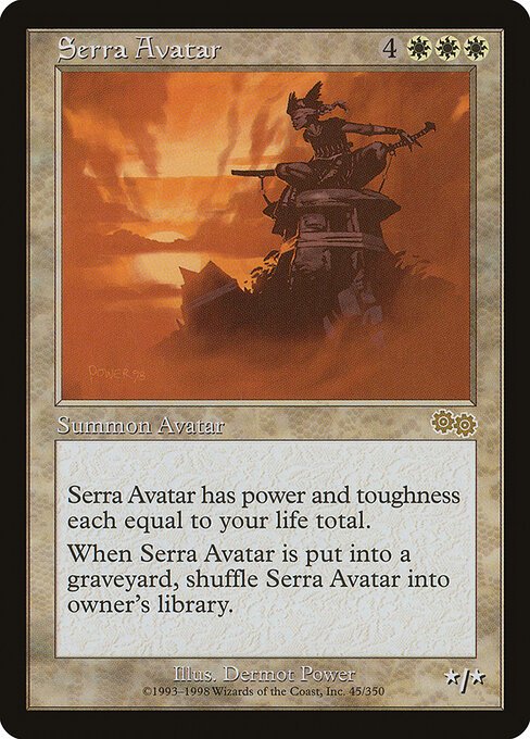 Serra Avatar card from USG #45