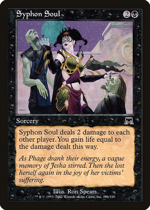 Syphon Soul card from ONS #176
