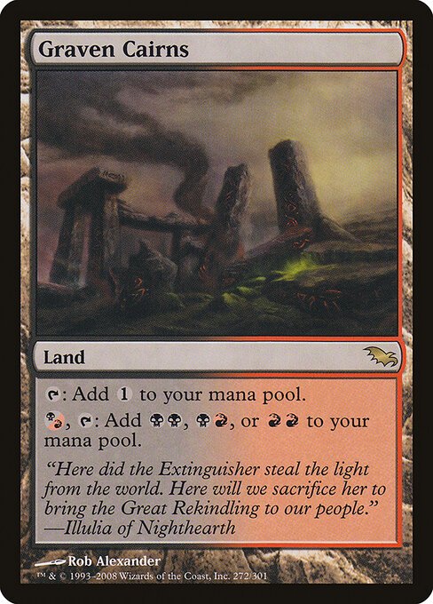 Graven Cairns card from SHM #272