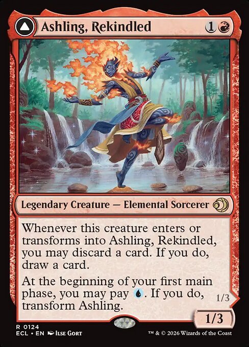 Ashling, Rekindled card from ECL #124