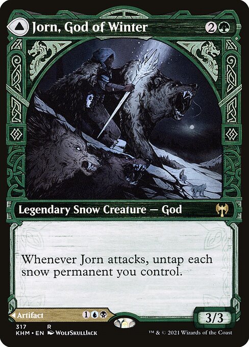 Jorn, God of Winter card from KHM #317