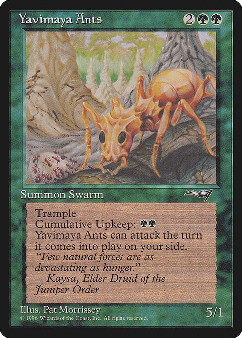 Yavimaya Ants card from ALL #product-4291
