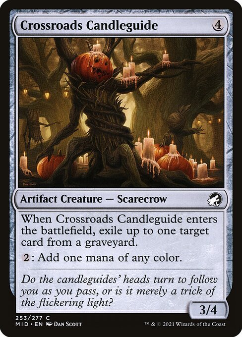 Crossroads Candleguide card from MID #253