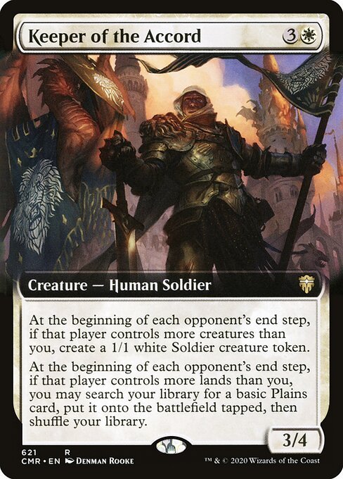 Keeper of the Accord card from CMR #621