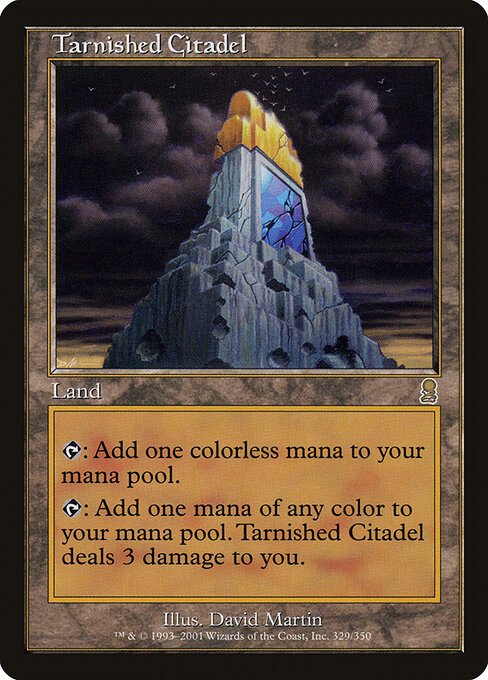 Tarnished Citadel card from ODY #329