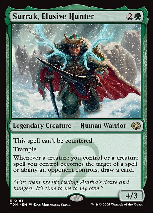 Surrak, Elusive Hunter card from TDM #161