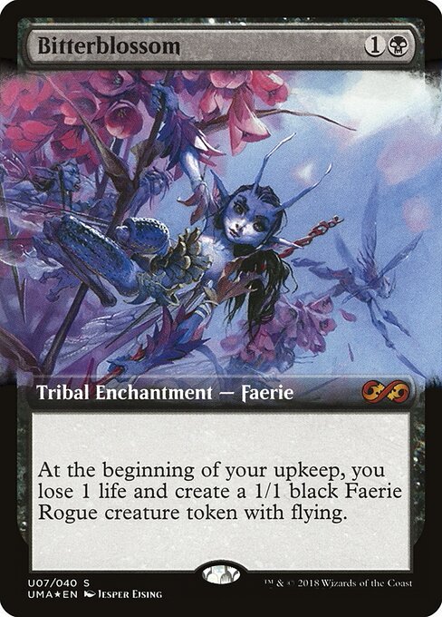 Bitterblossom card from UMA-BT #U07