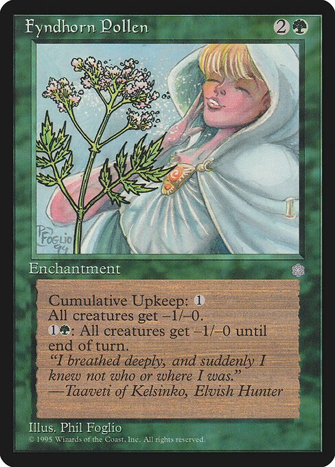 Fyndhorn Pollen card from ICE #product-4695