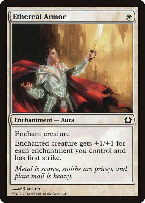 Ethereal Armor card from RTR #9
