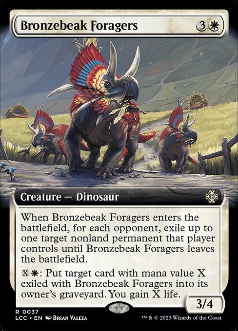 Bronzebeak Foragers card from LCC #37