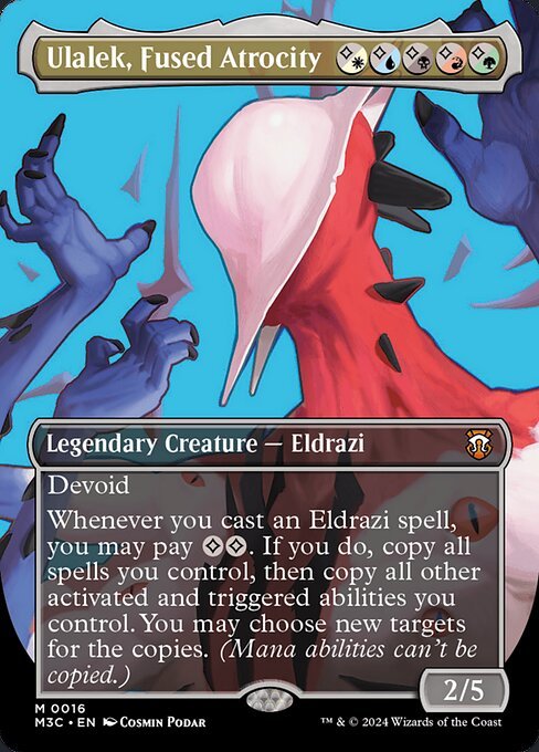 Ulalek, Fused Atrocity card from M3C #16
