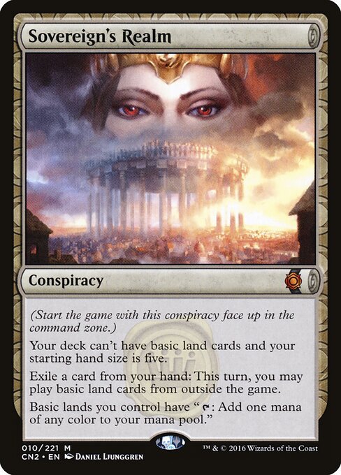 Sovereign's Realm card from CN2 #10