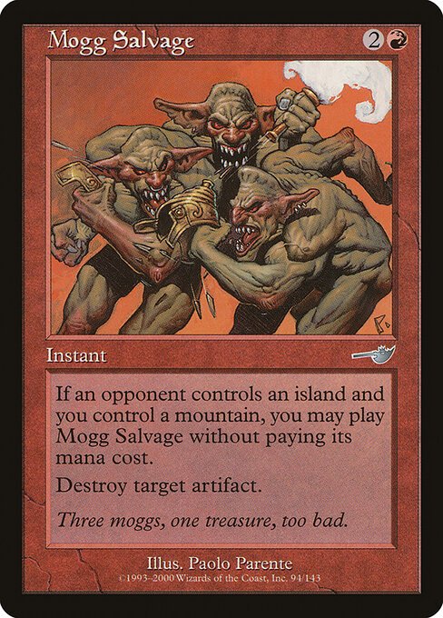 Mogg Salvage card from NMS #94