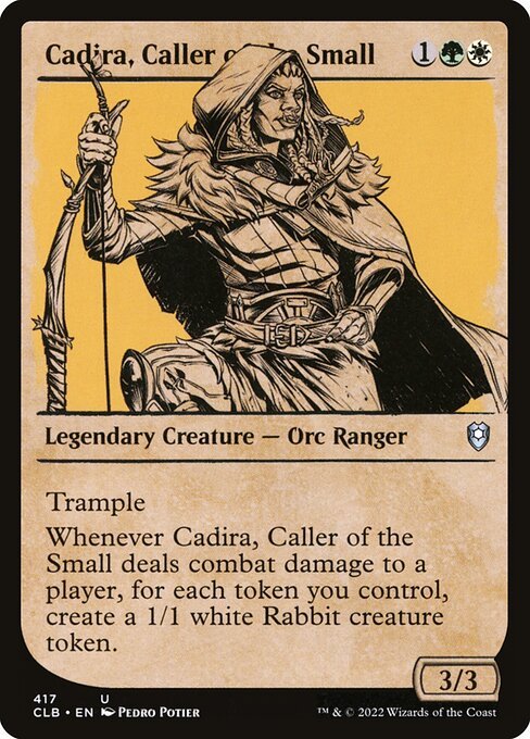 Cadira, Caller of the Small card from CLB #417