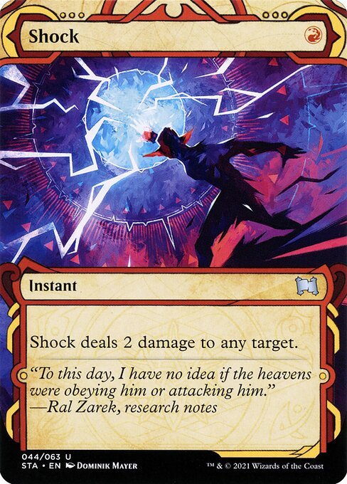 Shock card from STA #44