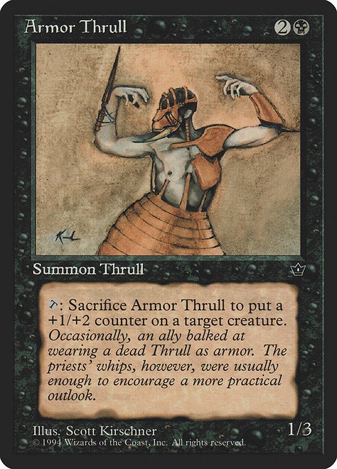 Armor Thrull card from FEM #product-18183