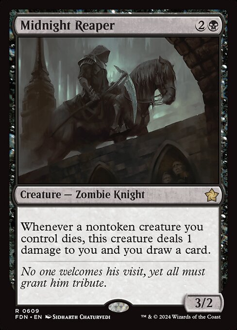 Midnight Reaper card from FDN #609