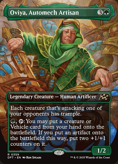Oviya, Automech Artisan card from DFT #359