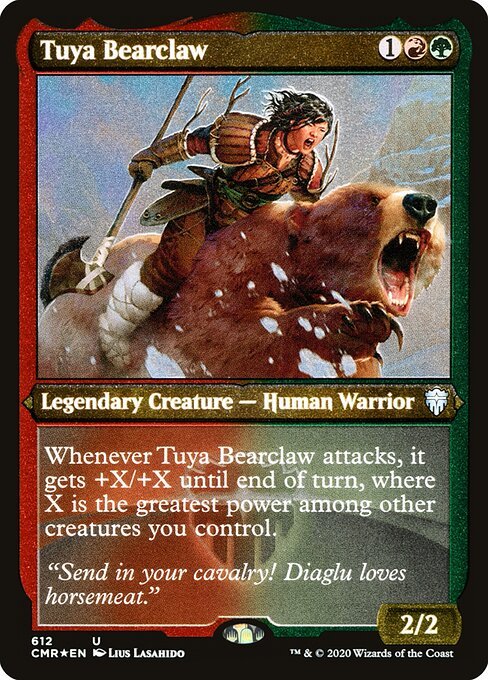Tuya Bearclaw card from CMR #612