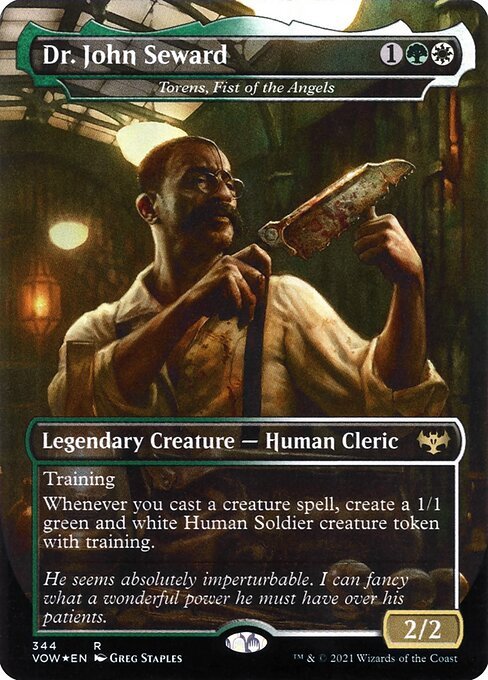 Dr. John Seward - Torens, Fist of the Angels card from VOW #344
