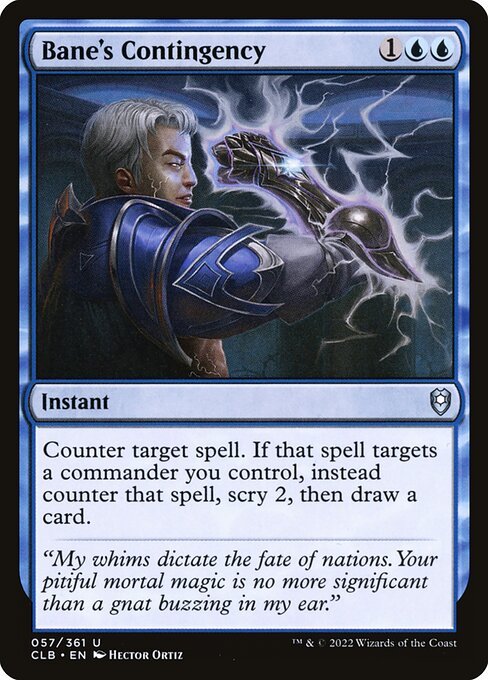 Bane's Contingency card from CLB #57