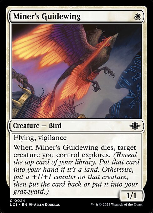 Miner's Guidewing card from LCI #24