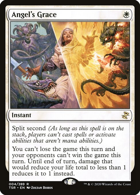 Angel's Grace card from TSR #4