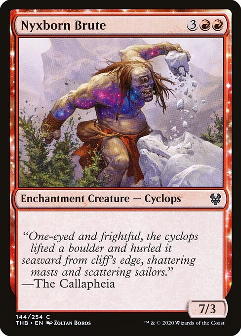 Nyxborn Brute card from THB #144