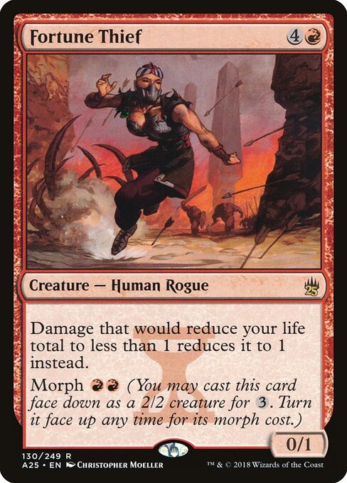 Fortune Thief card from A25 #130