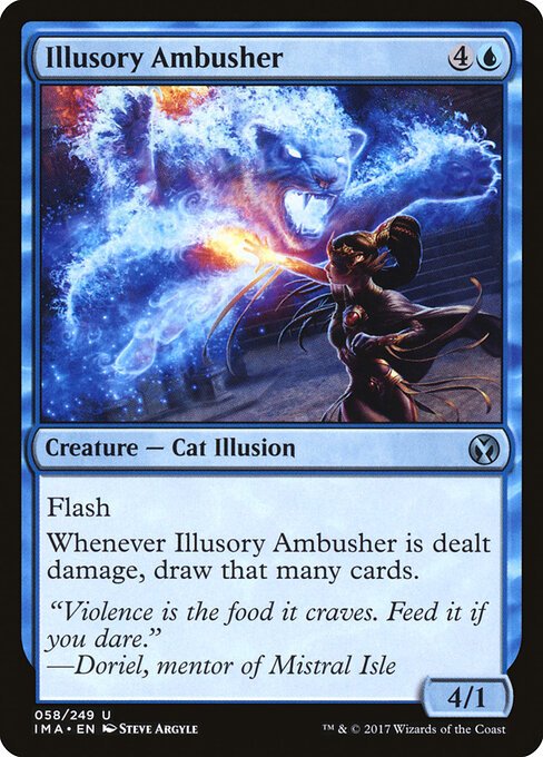 Illusory Ambusher card from IMA #58