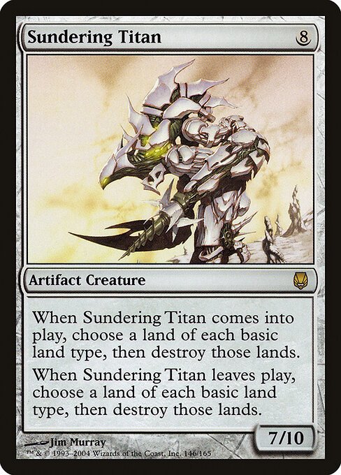 Sundering Titan card from DST #146