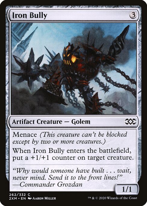 Iron Bully card from 2XM #262