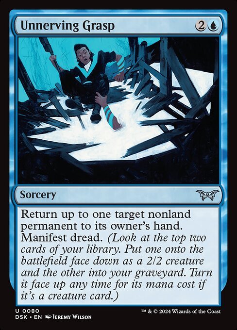 Unnerving Grasp card from DSK #80