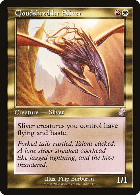 Cloudshredder Sliver card from TSR #373