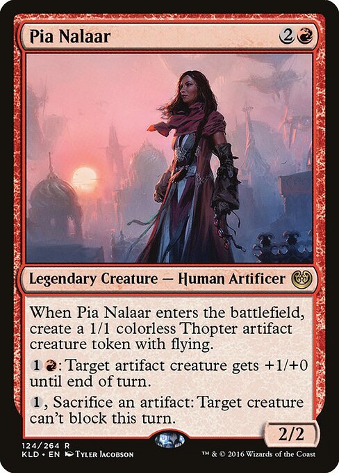 Pia Nalaar card from KLD #124