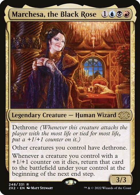 Marchesa, the Black Rose card from 2X2 #248
