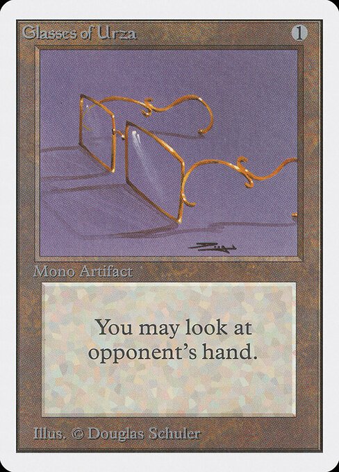 Glasses of Urza card from 2ED #product-9073