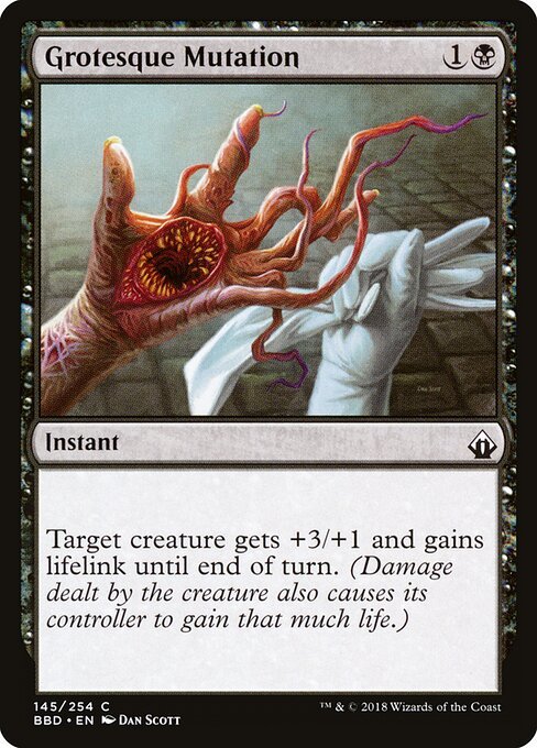 Grotesque Mutation card from BBD #145