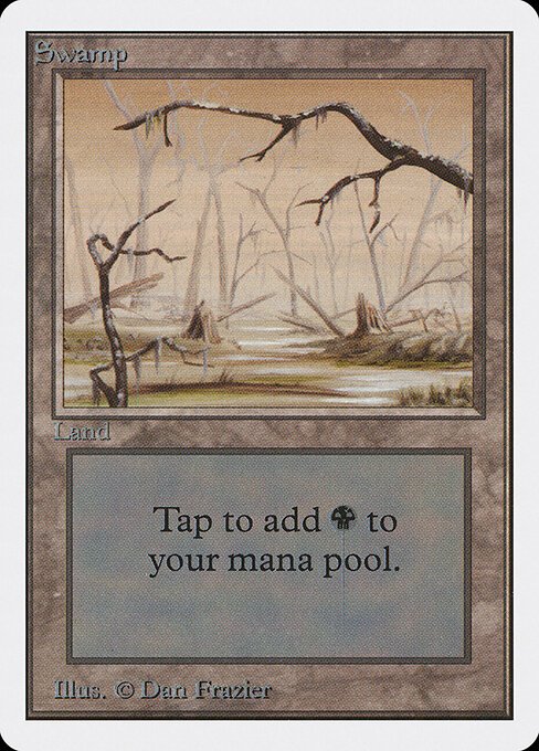 Swamp card from 2ED #product-18309