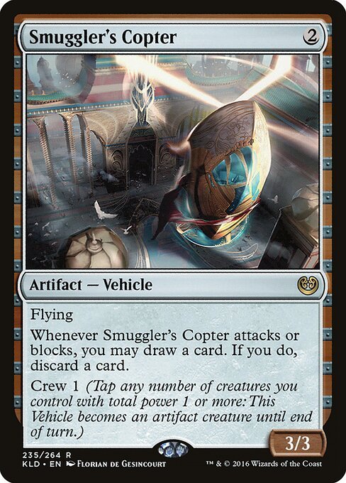 Smuggler's Copter card from KLD #235