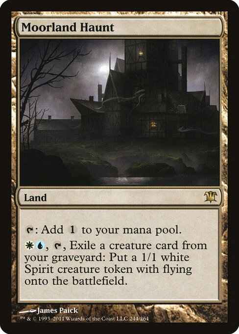 Moorland Haunt card from ISD #244