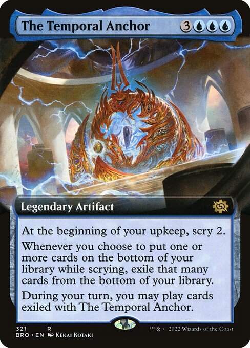 The Temporal Anchor card from BRO #321
