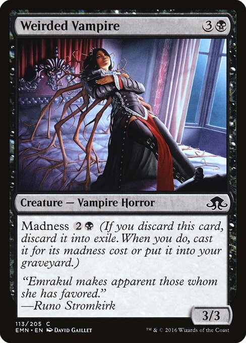Weirded Vampire card from EMN #113