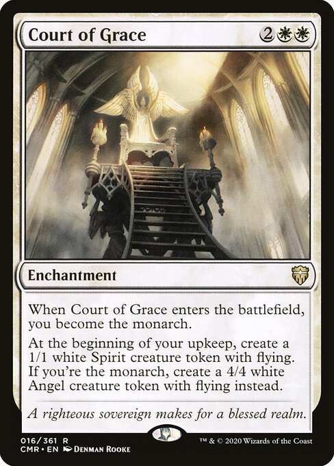 Court of Grace card from CMR #16