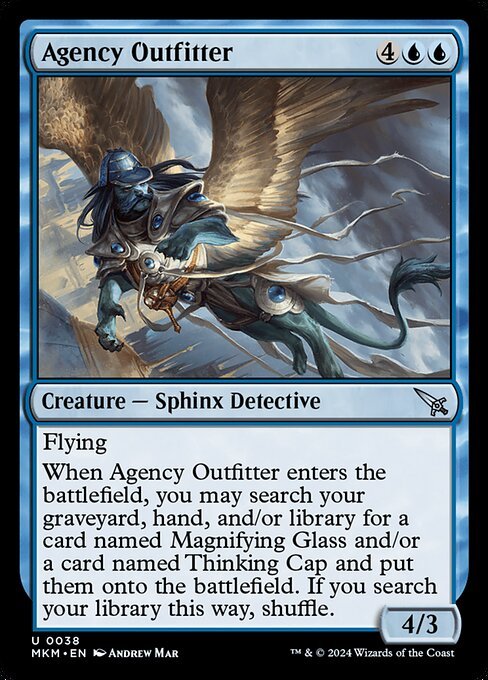 Agency Outfitter card from MKM #38