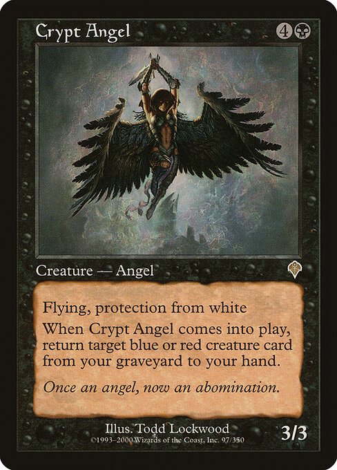 Crypt Angel card from INV #97