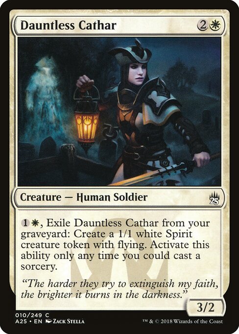 Dauntless Cathar card from A25 #10