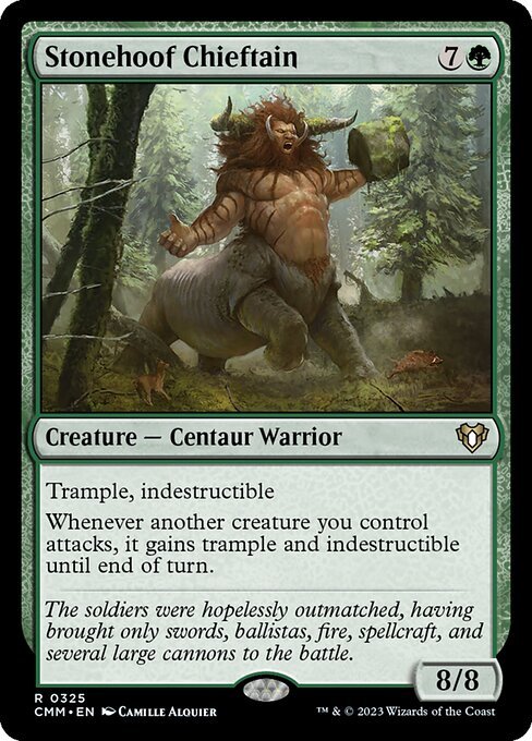 Stonehoof Chieftain card from CMM #325