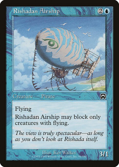 Rishadan Airship card from MMQ #91
