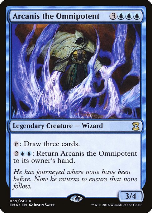 Arcanis the Omnipotent card from EMA #39